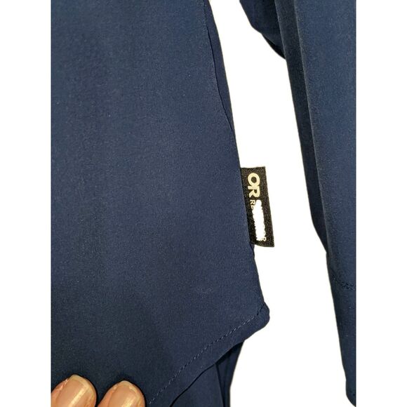 OUTDOOR RESEARCH Astroman Long Sleeve Sun Shirt Women's Sz S UPF 30 Nature Fish - Picture 4 of 11